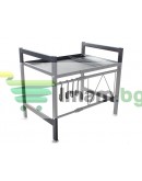 Регулируем кухненски рафт за микровълнова фурна